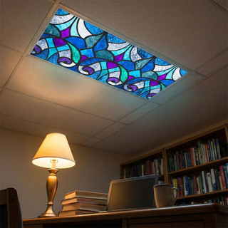 Abstract decorative light covers