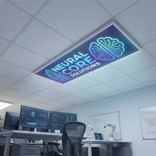 Custom logo decorative light covers