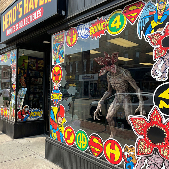 Professional adhesive vinyl applications