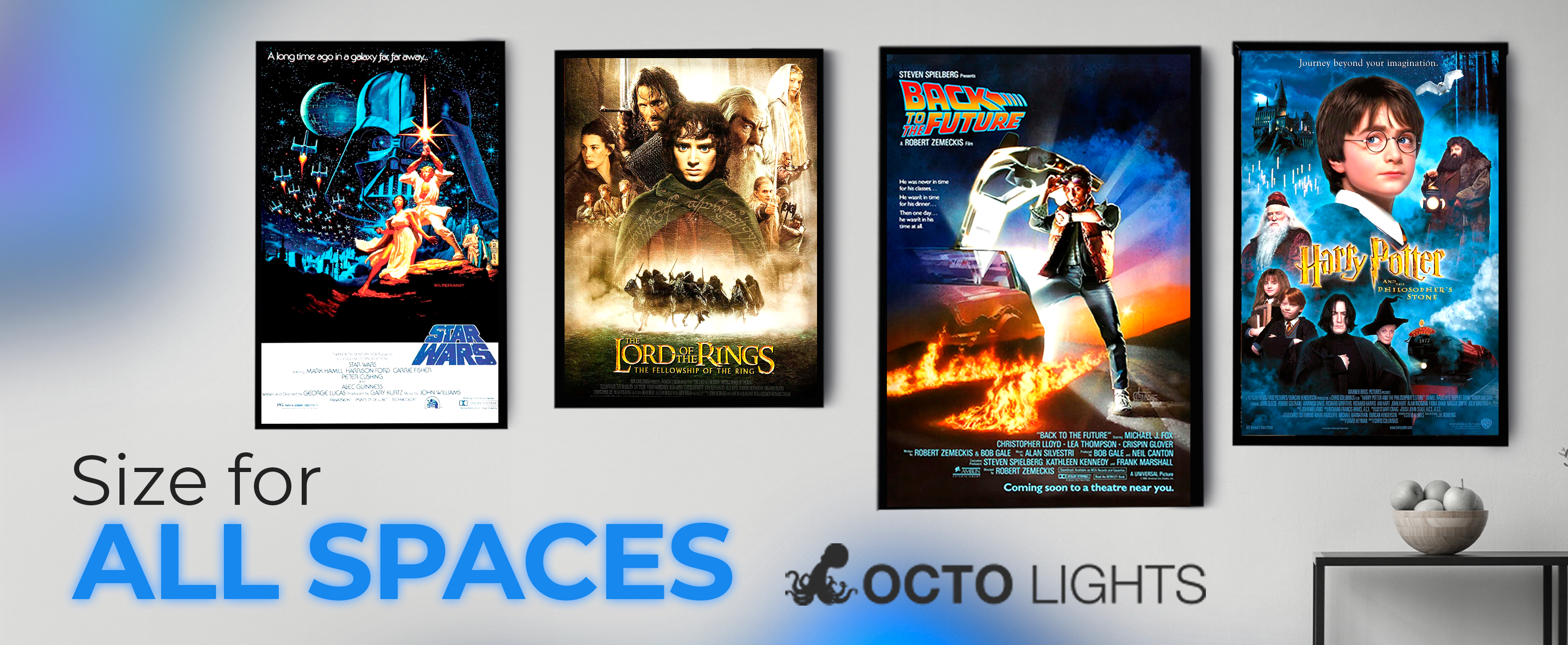 LED Movie Poster Frames