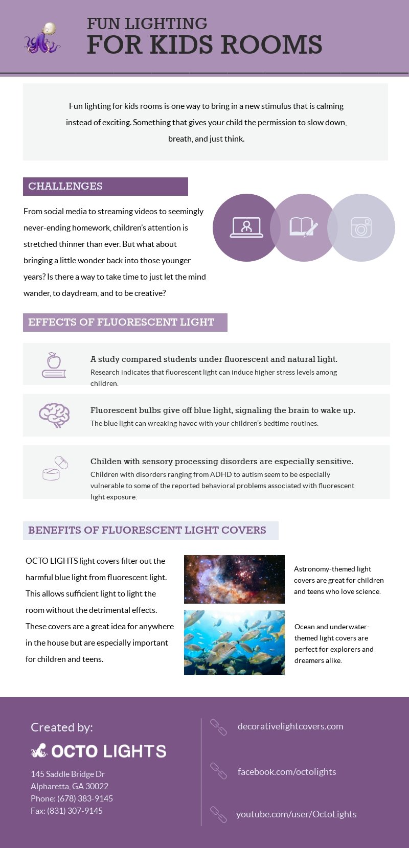 Autism Classroom Lighting: Best Practices - Octo Lights - Fluorescent Light  Covers